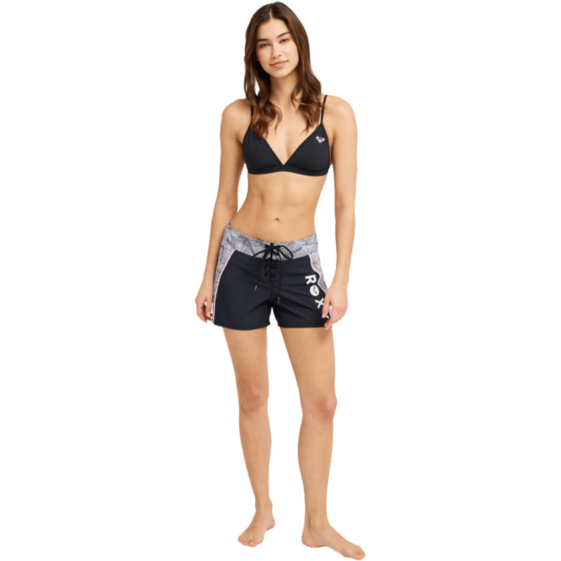2026 Roxy Womens The Pro Surf Boardshorts ERJBS03342 - Anthracite Popiscus